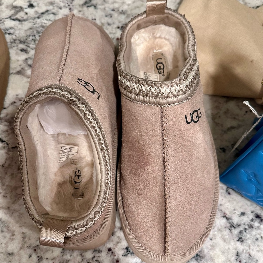 UGG Tan Slippers